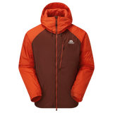 Mountain Equipment Shelterstone Men's Jacket Outdoor Action Firedbrick/Cardinal - Front