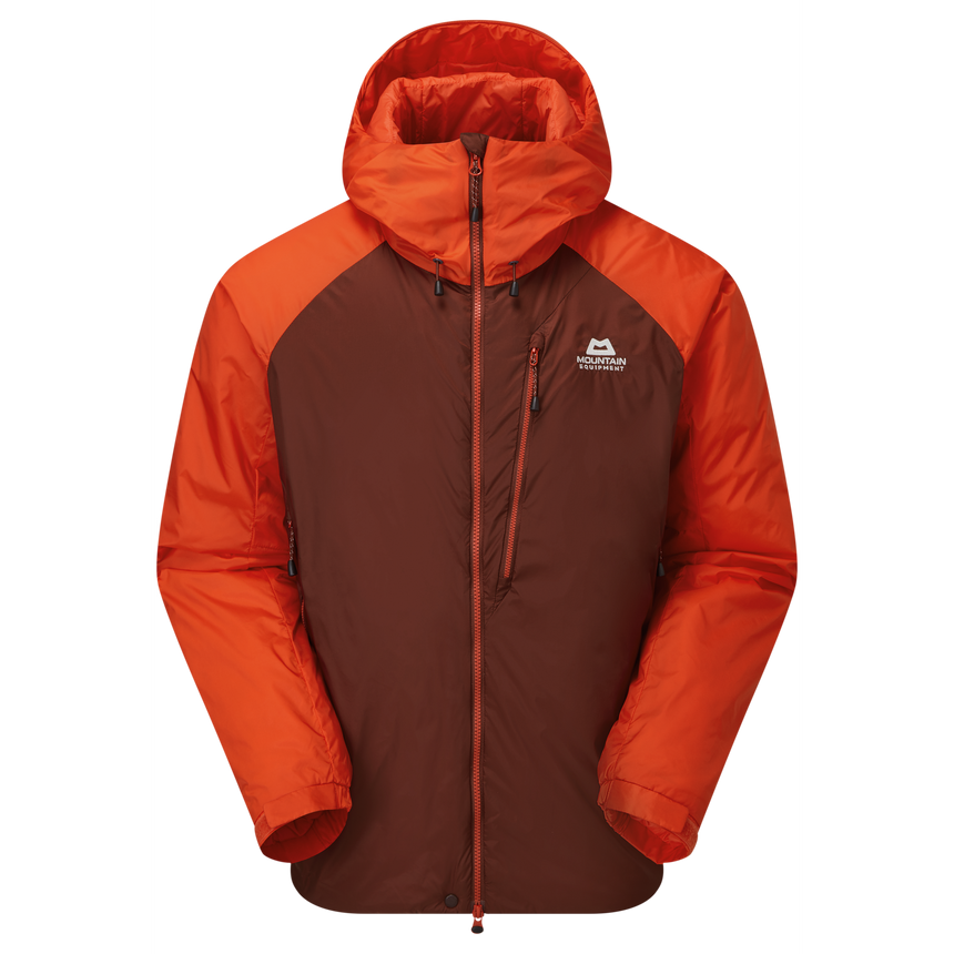 Mountain Equipment Shelterstone Men's Jacket Outdoor Action Firedbrick/Cardinal - Front