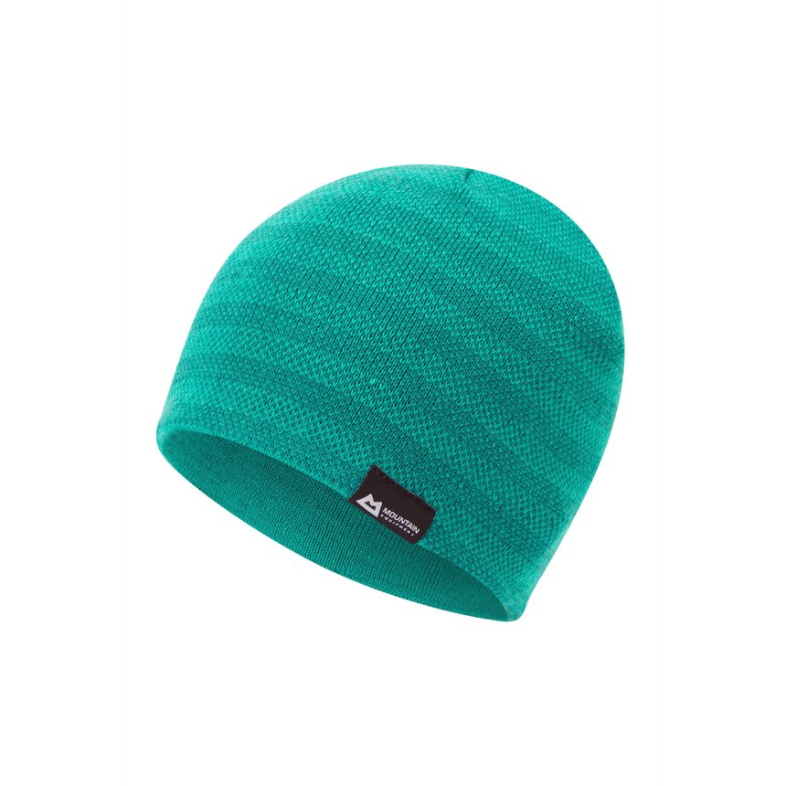 Mountain Equipment Dynamic Women's Beanie Outdoor Action Jade/Spruce - Side View