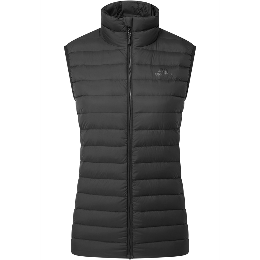 Mountain Equipment Earthrise Women's Vest Outdoor Action Black - Front