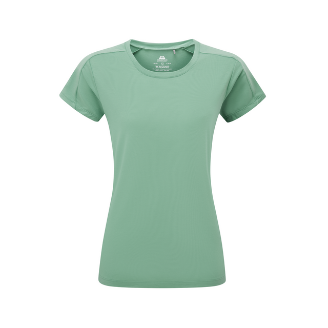 Mountain Equipment  Headpoint Women's Tee Outdoor Action Lichen - Front