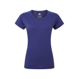 Mountain Equipment  Headpoint Women's Tee Outdoor Action Amethyst - Front