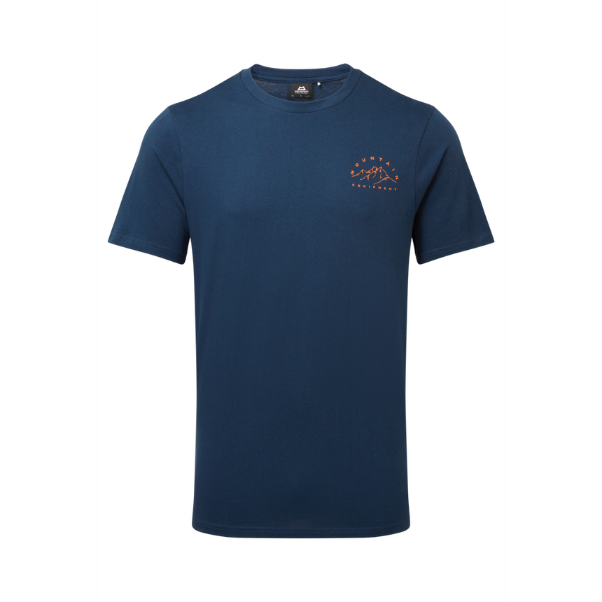 Mountain Equipment Ekur Men's Tee Outdoor Action