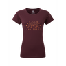 Mountain Equipment Headpoint Ray Women's Tee Outdoor Action Raisin - Front