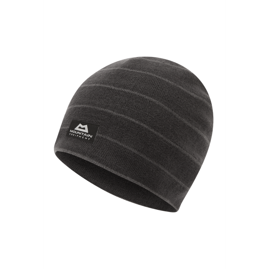 Mountain Equipment Humbolt Beanie Outdoor Action Obsidian/Anvil - Side View