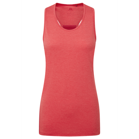 Mountain Equipment Nava Women's Tank Outdoor Action Hibiscus/Capsicum - Front