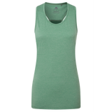 Mountain Equipment Nava Women's Tank Outdoor Action Sage/Fern - Front