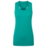 Mountain Equipment Nava Women's Tank Outdoor Action Jade/Spruce - Front