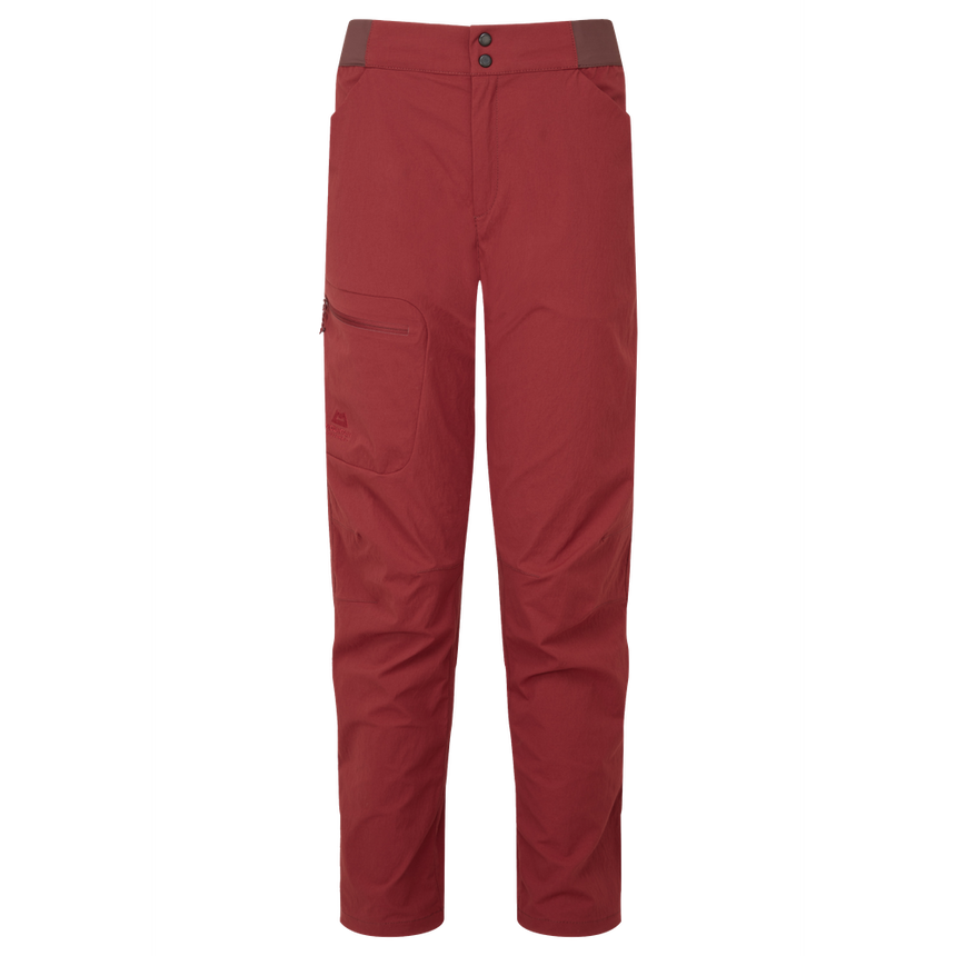 Mountain Equipment Altun Women's Pant Outdoor Action Cabernet - Front