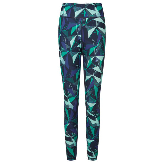 Mountain Equipment Sereno Women's Legging Outdoor Action Cosmos/Amethyst Print - Front