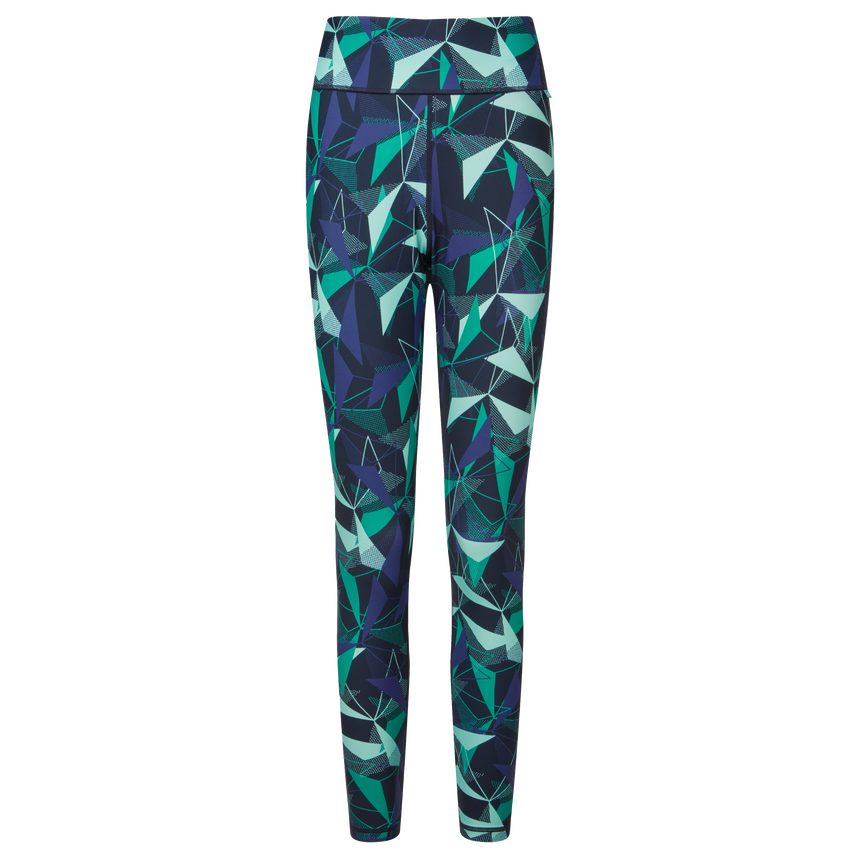 Mountain Equipment Sereno Women's Legging Outdoor Action Cosmos/Amethyst Print - Front