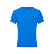 Mountain Equipment Groundup Men's Tee Outdoor Action Atlantic Blue - Front