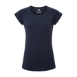 Mountain Equipment Equinox Women's Tee Outdoor Action Cosmos - Front