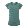 Mountain Equipment Equinox Women's Tee Outdoor Action Fern stripe - Front