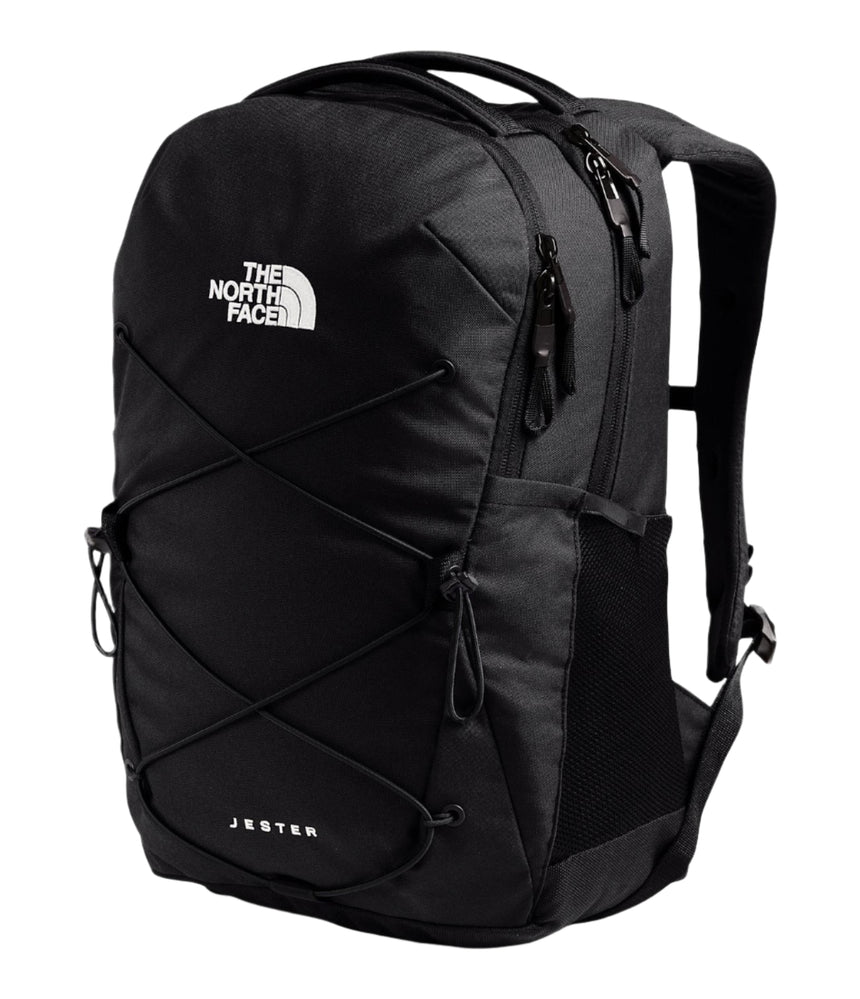 The North Face Women’s Jester Backpack Outdoor Action TNF Black/NPF- Front Bungee  System