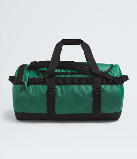 The North Face Base Camp Duffel - Medium Outdoor Action Evergreen/TNF Black- Side