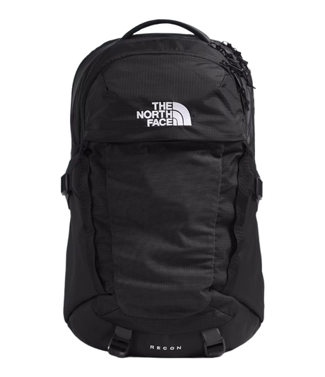 The North Face Recon Backpack Black - Front