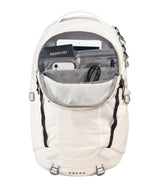 The North Face Women's Recon Backpack Outdoor Action Gardenia White/TNF Black- Internal Pockets