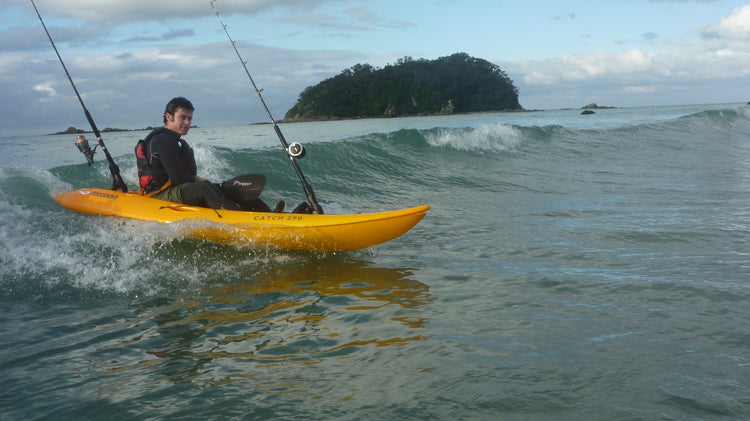 Mission Catch 290 Kayak Orange Fade - Fishing Coastal