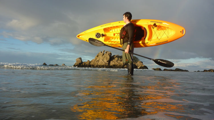 Mission Catch 290 Kayak Orange Fade - Beach Kayak