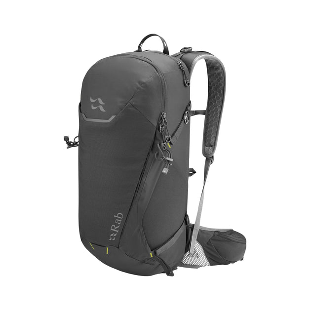 Rab Aeon 27L Daypack Outdoor Action Anthracite - Front Angled