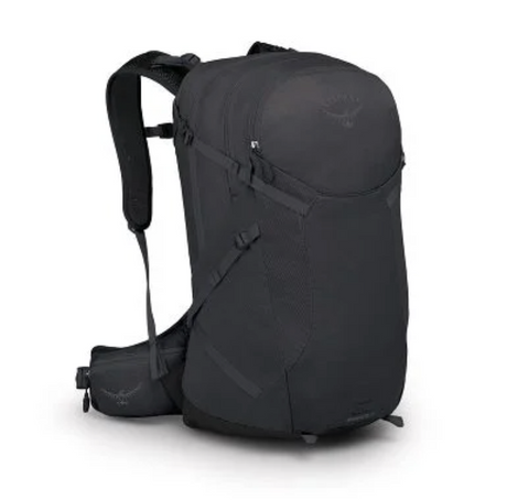 Osprey Sportlite 25 Backpack Outdoor Action Charcoal / Grey - Angled front