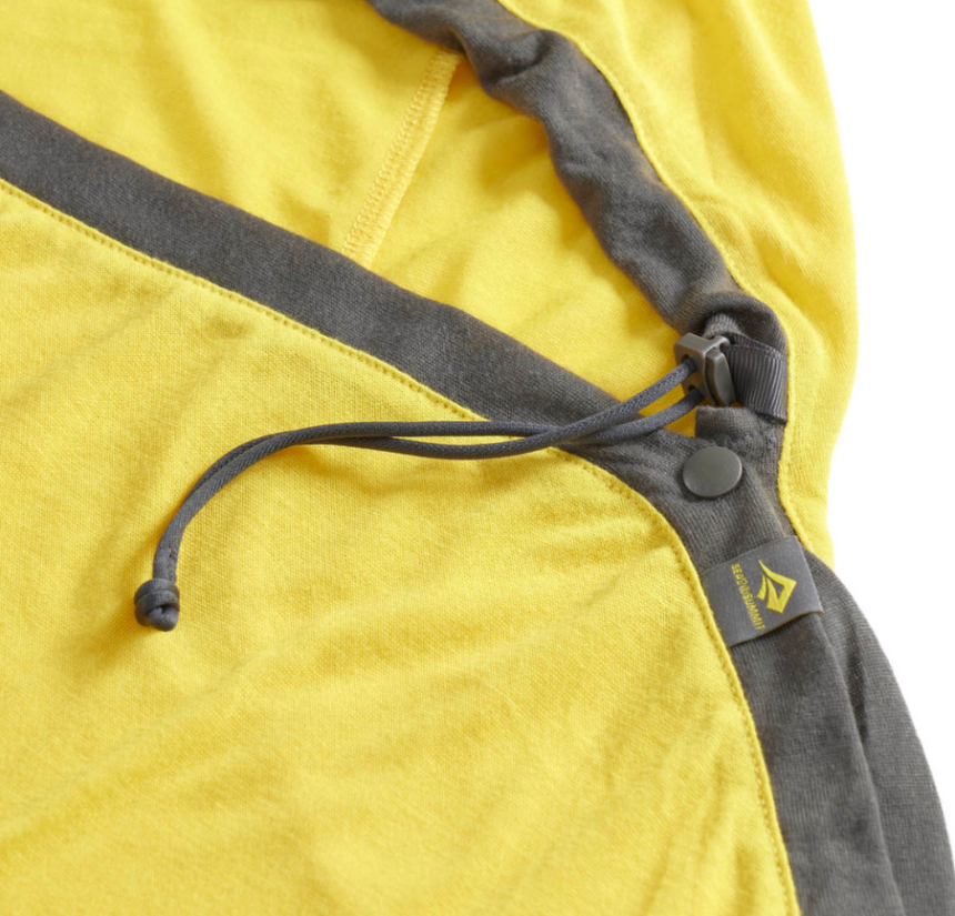 Sea to Summit Reactor Sleeping Bag Liner - Outdoor Action - detail