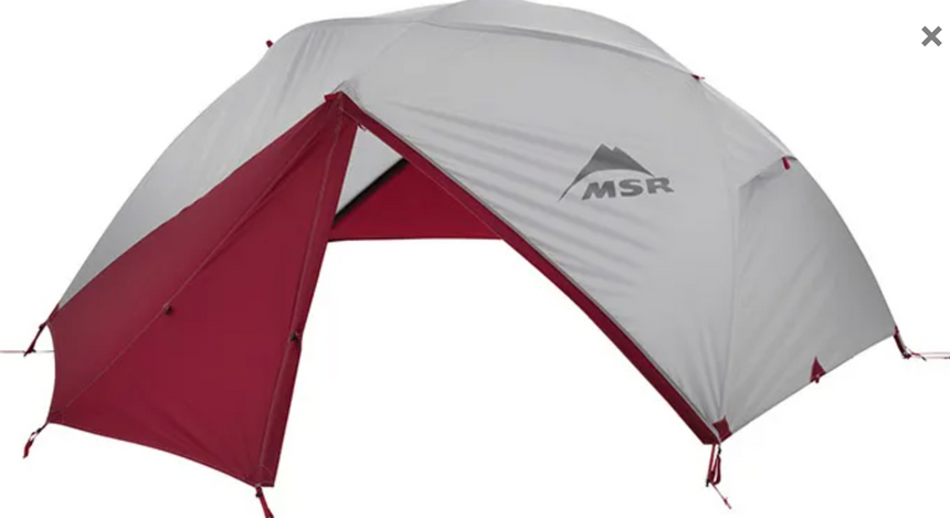 MSRMSR FLY for Elixir 2 Grey/Red 2014-21Outdoor Action