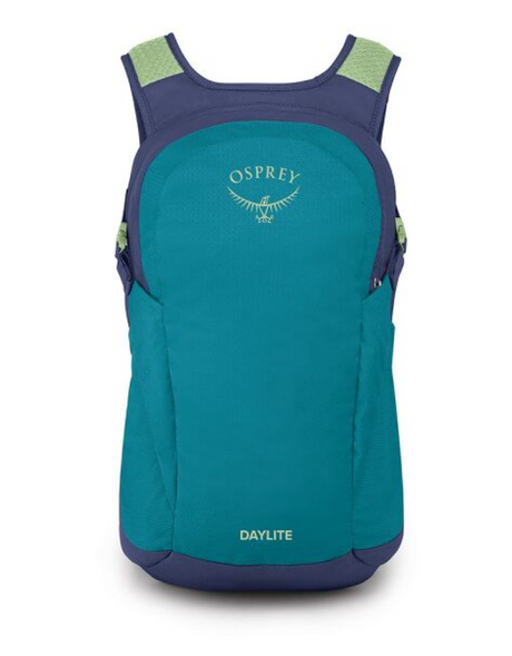 Osprey Daylite Backpack Outdoor Action Blue Spikemoss/Alkaline - Front 