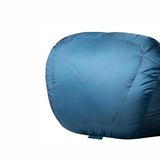 Mountain Equipment Helium 600 Sleeping Bag Outdoor Action Majolica Blue - Slanted box-wall baffles