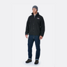 Rab Men's Original Pile Jacket Outdoor Action Black- Front Fit