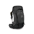 Osprey Atmos AG 65 Backpack Outdoor Action Black - Front Angled