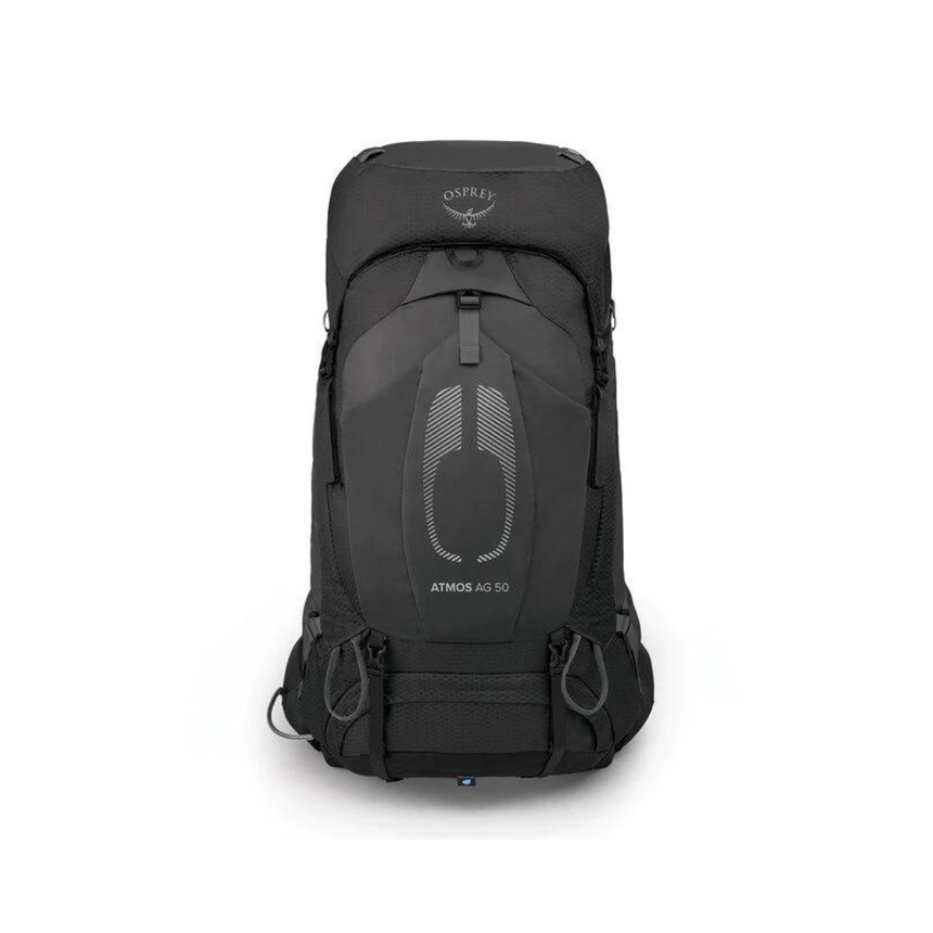 Osprey Atmos AG 65 Backpack Outdoor Action Black - Front