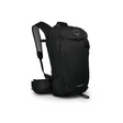 Osprey Kamber 20 Backpack Outdoor Action Black - Front Angled
