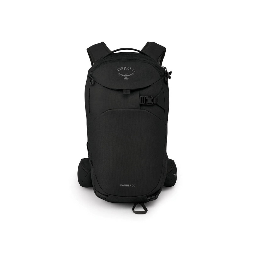 Osprey Kamber 20 Backpack Outdoor Action Black - Front
