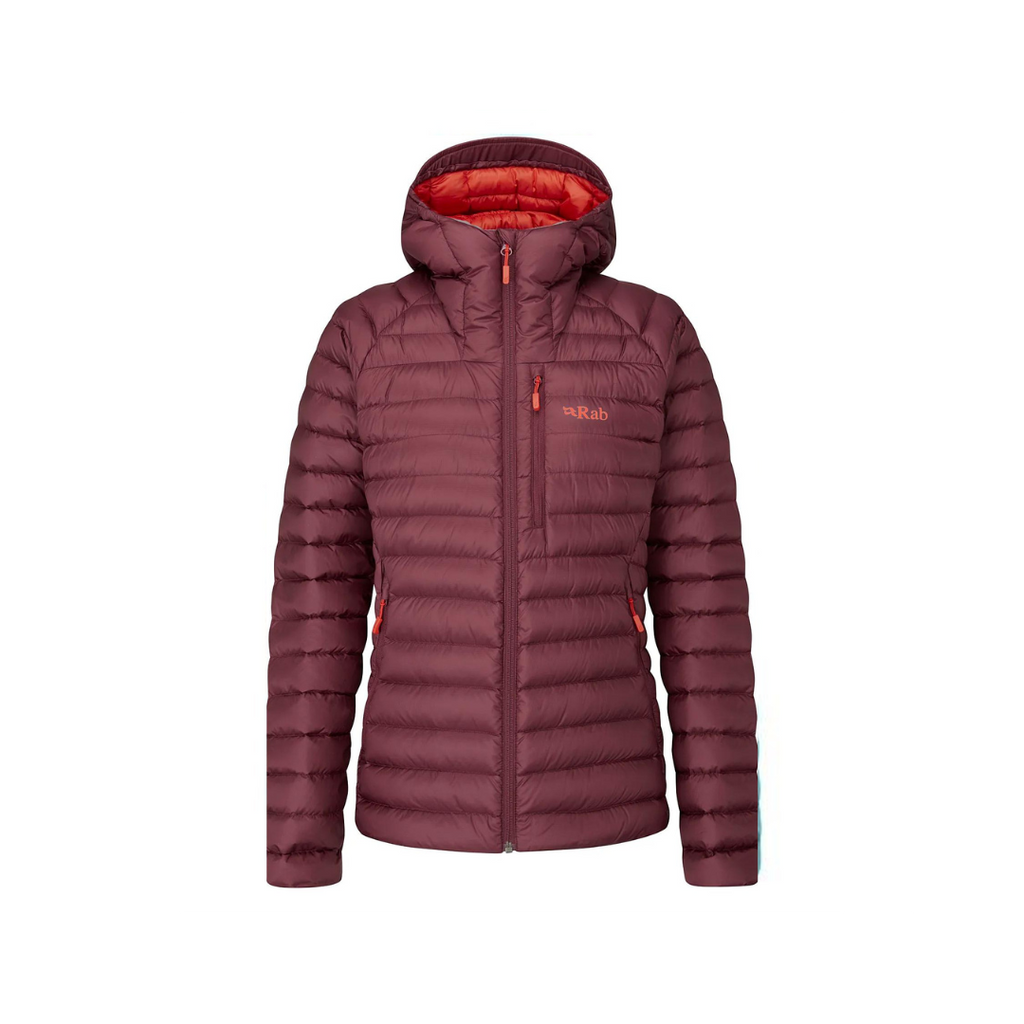 Rab microlight top alpine eggplant