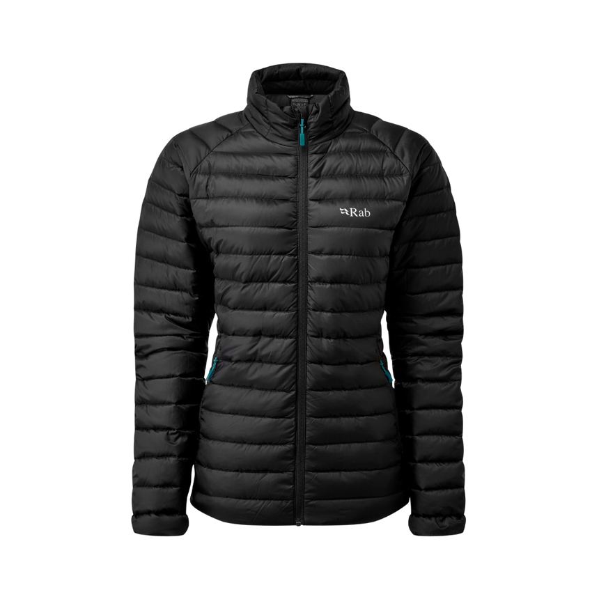 Rab Microlight Jacket Women's Outdoor Action Black- Front