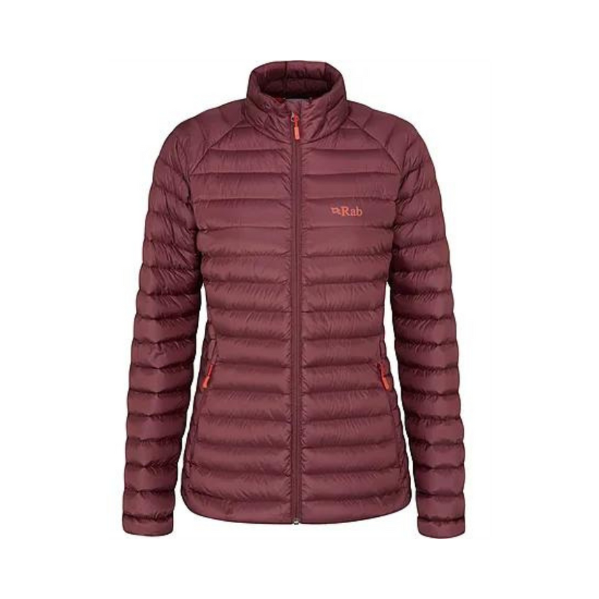 Rab Microlight Jacket Women's Outdoor Action Deep Heather- Front