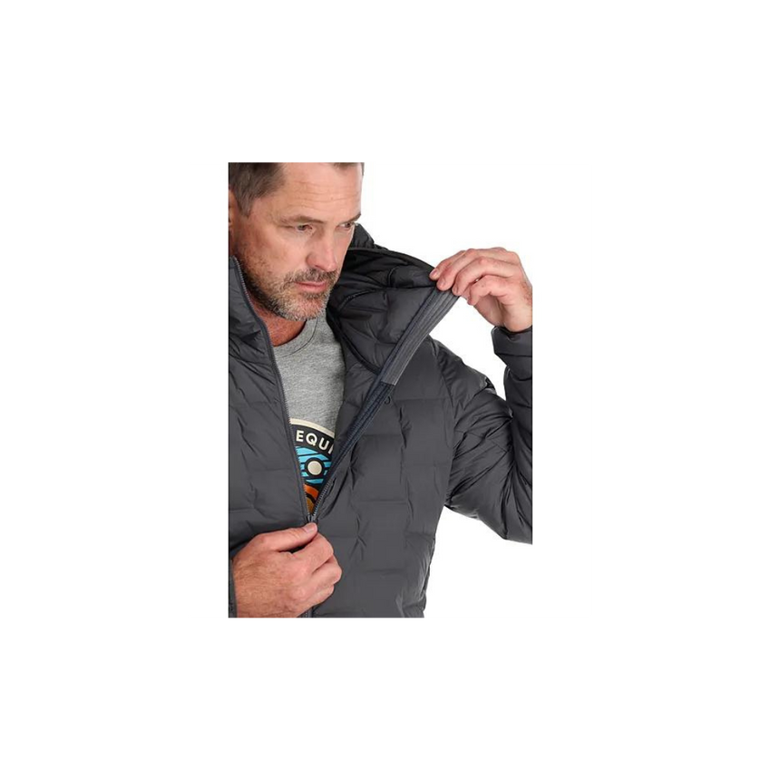 RABRab Men's Cubit Stretch Down Hooded JacketOutdoor Action