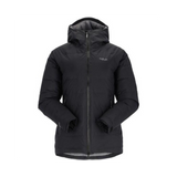 Rab Women's Valiance Waterproof Down Jacket Black- front