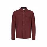 Rab Men's Perimeter LS Shirt Outdoor Action Oxblood Red- front