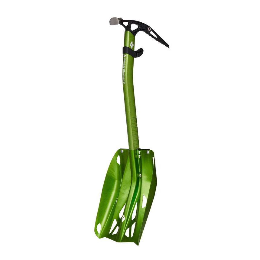 Black Diamond Venom LT Tech Piolet Outdoor Action Envy Green- Transfer Shovel Blade