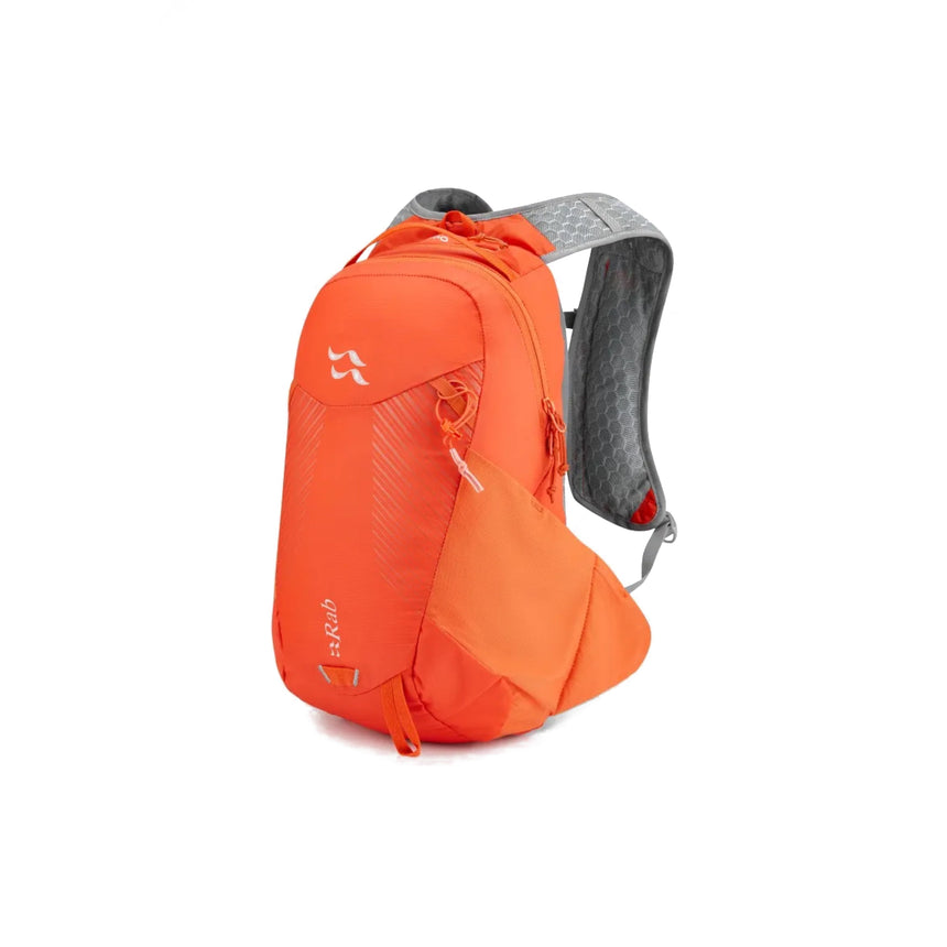 Rab Aeon Lt 12L Lightweight Pack Outdoor Action Firecracker - SIde