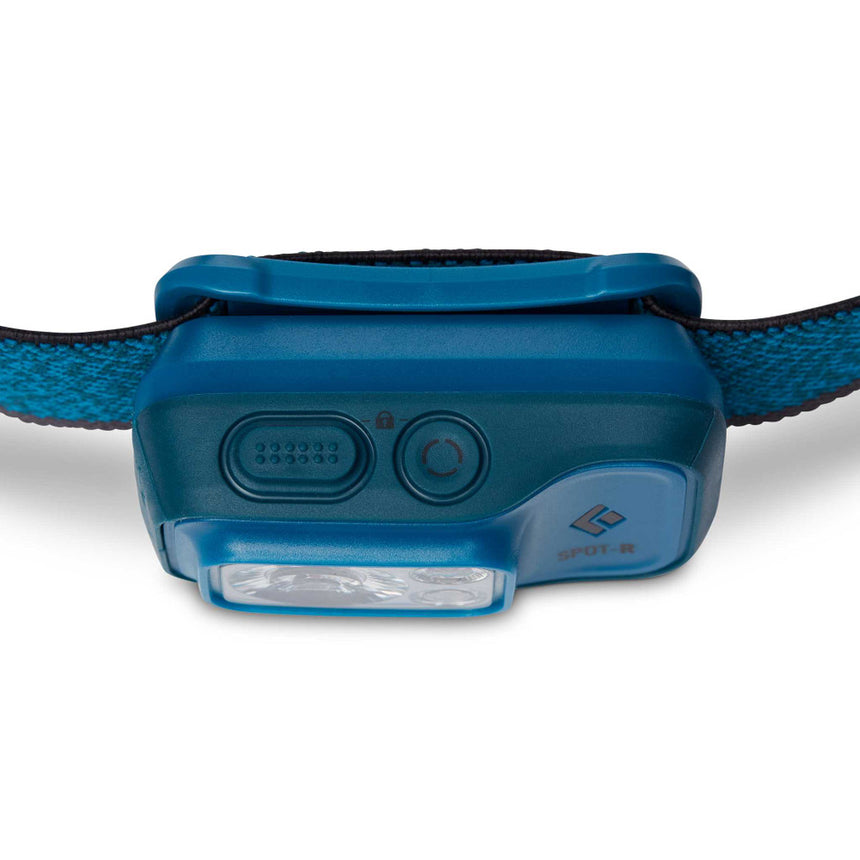 Black Diamond Spot 400-R Headlamp Outdoor Action Azul- Digital Lock