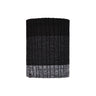 Buff Neckwarmer Knitted Outdoor Action Igor Black- Front