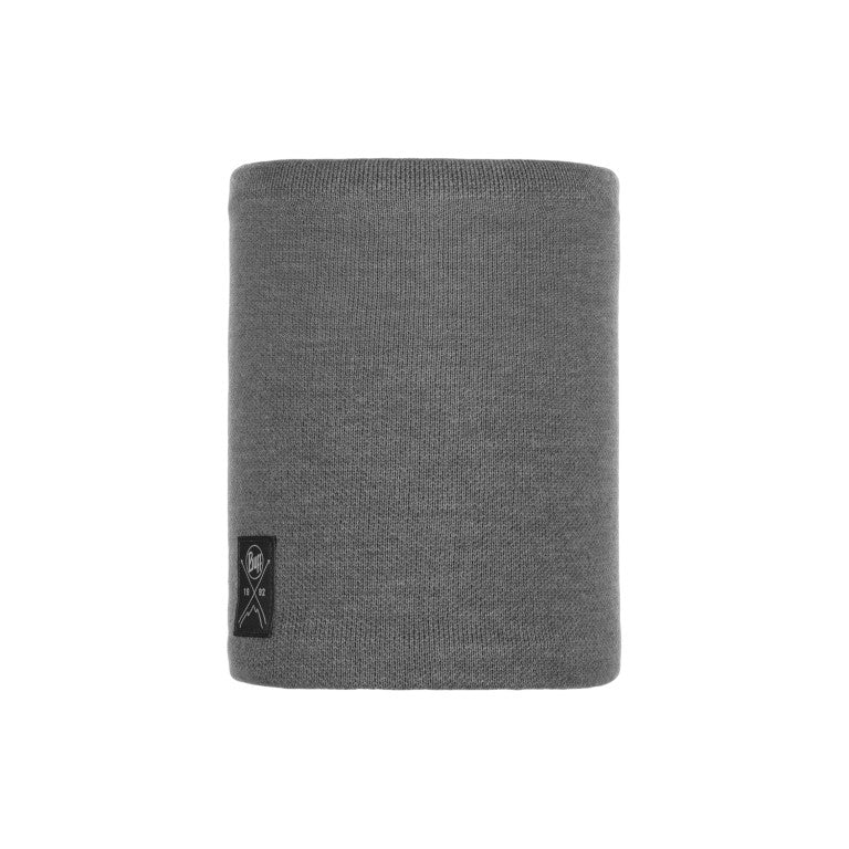 Buff Neckwarmer Knitted Outdoor Action Neo Grey- Front