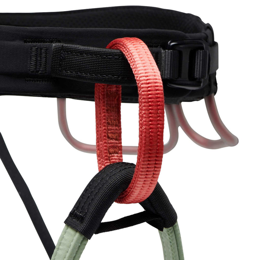 Black Diamond Women's Solution Harness Outdoor Action- Gear Loops