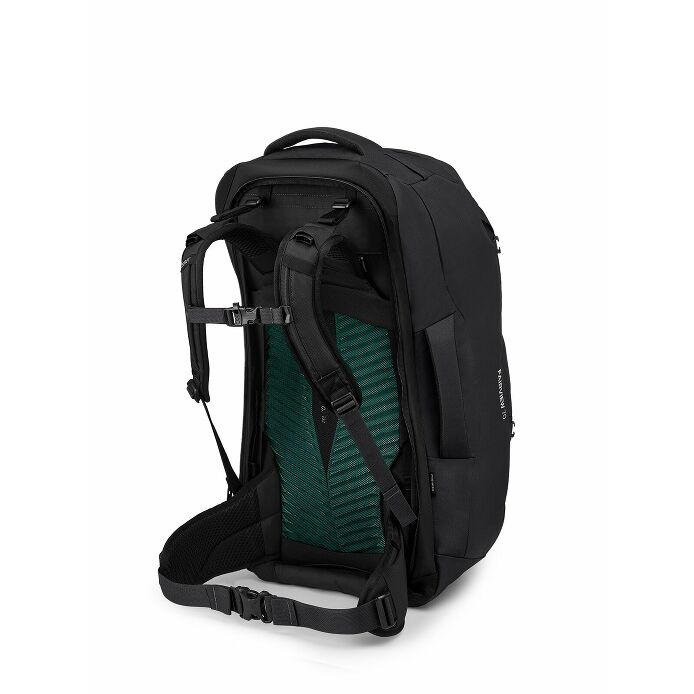 Osprey Fairview 70 Women's Travel Backpack Black - Back Angle 