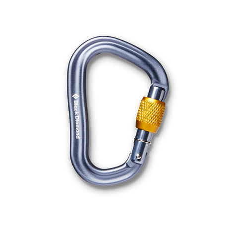 Black Diamond Vaporlock Screwgate Carabiner Outdor Action- Product Overview