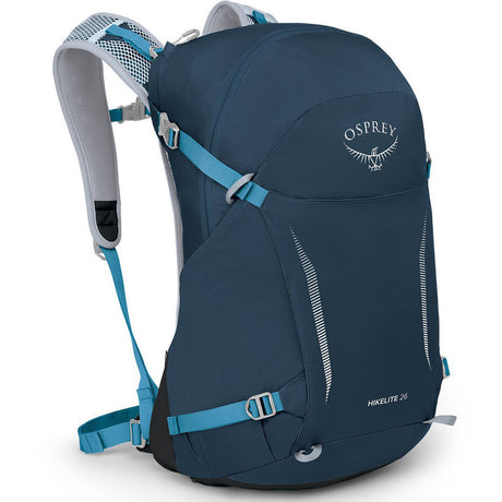 Osprey Hikelite 26 Backpack Atlas Blue - Front Angled